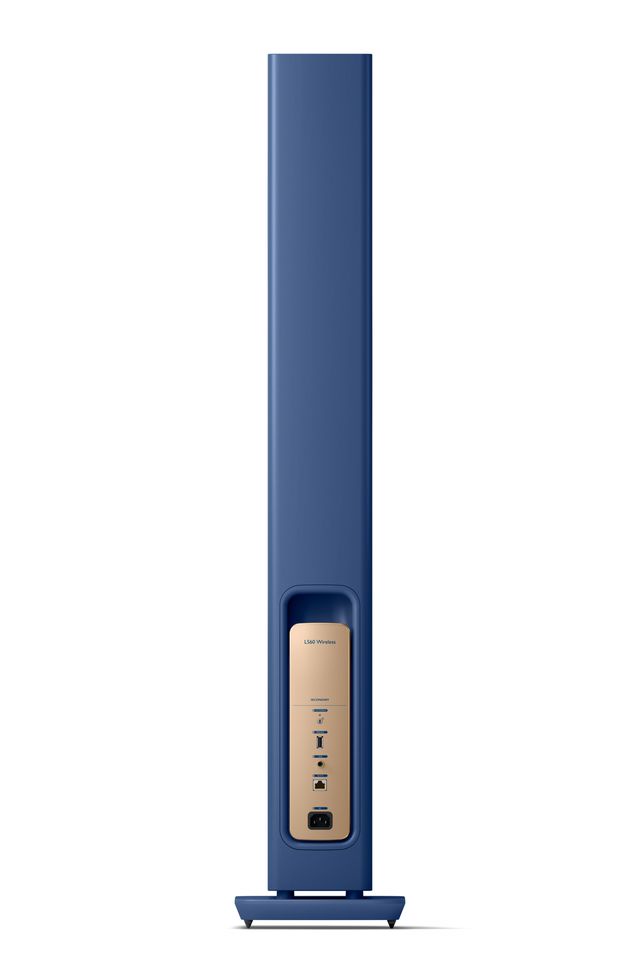 KEF LS60 Wireless Hifi Speakers Pair (Royal Blue)
