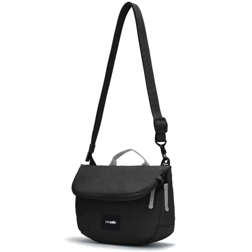 Pacsafe Go Anti-Theft Saddle Crossbody Bag - Jet Black