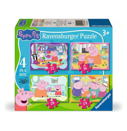 Ravensburger 12/16/20/24pc Peppa Pig Family Time Puzzle