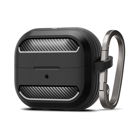 Spigen Samsung Galaxy Buds3/3 Pro Rugged Armor Headset  and Earphone - Black