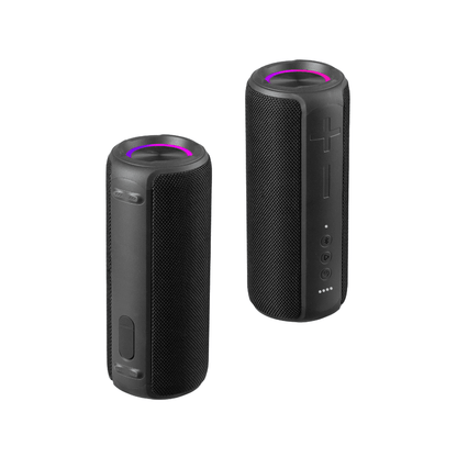 Wave 12W Portable Speaker Amped Series IPX7 LED Large (Black)