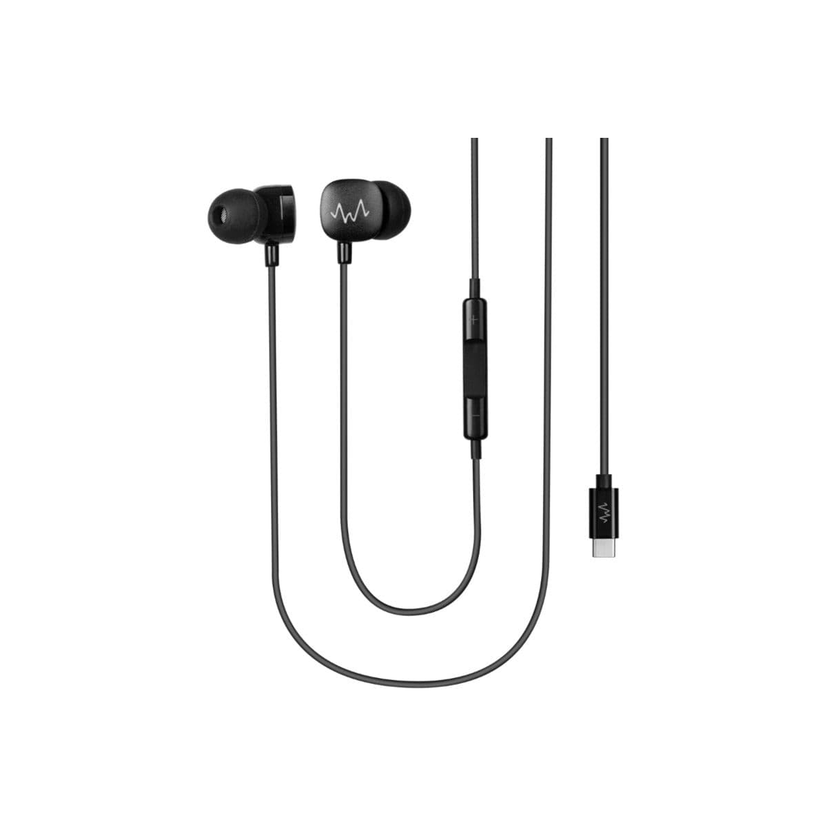 Wave Corded Earphones USB-C Noise Reduction Microphone For Android