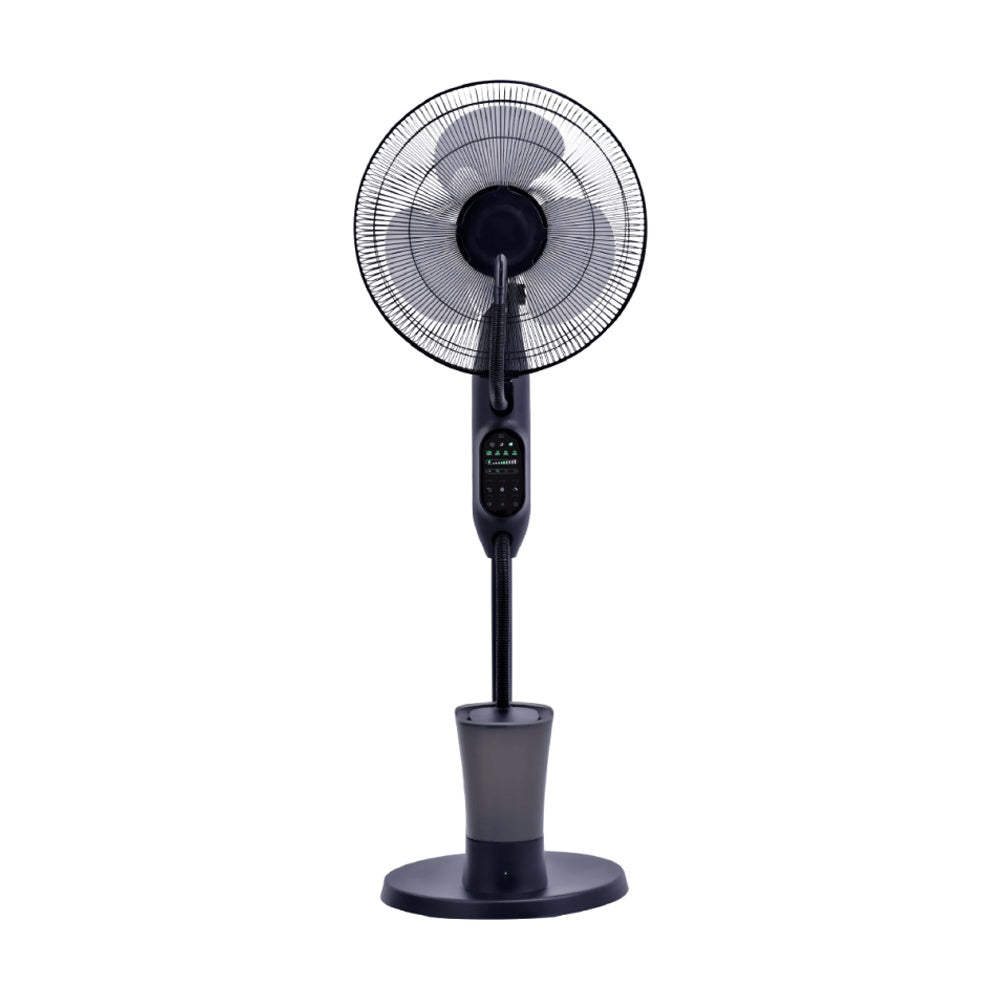 Heller 125x40cm Standing Misting Fan With Remote Control Black