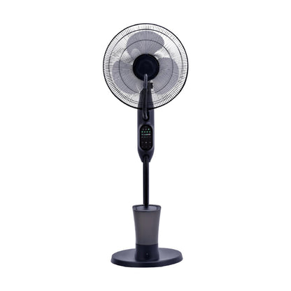 Heller 125x40cm Standing Misting Fan With Remote Control Black