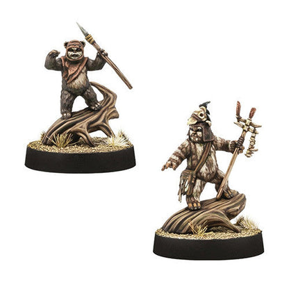 Atomic Mass Games Star Wars Legion Logray & Wicket