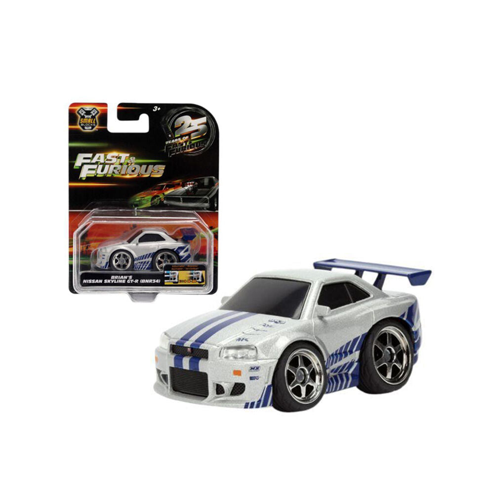 Jada 1:43 Fast & Furious Small Blocks Diecast Vehicle Model (1 Sent At Random)