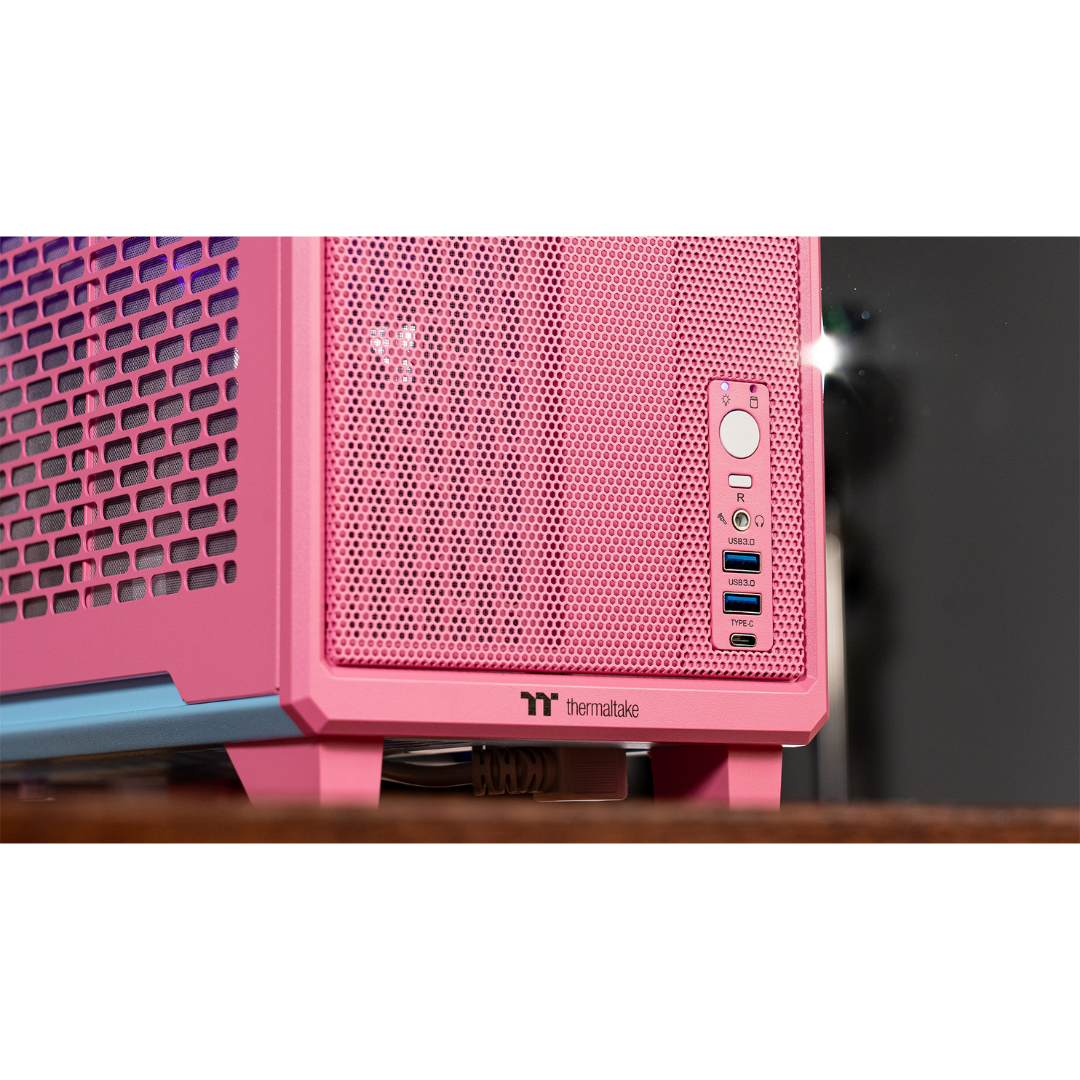 Thermaltake Nomad PRO Gaming Desktop PC ( Intel 14600KF / RTX 5070 / 32GB RAM) - Bubble Pink Edition