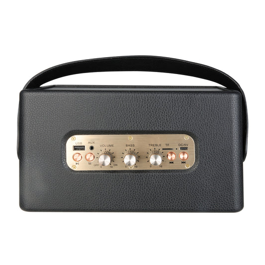 SoundTec Bluetooth Retro Boombox Speaker (Black)