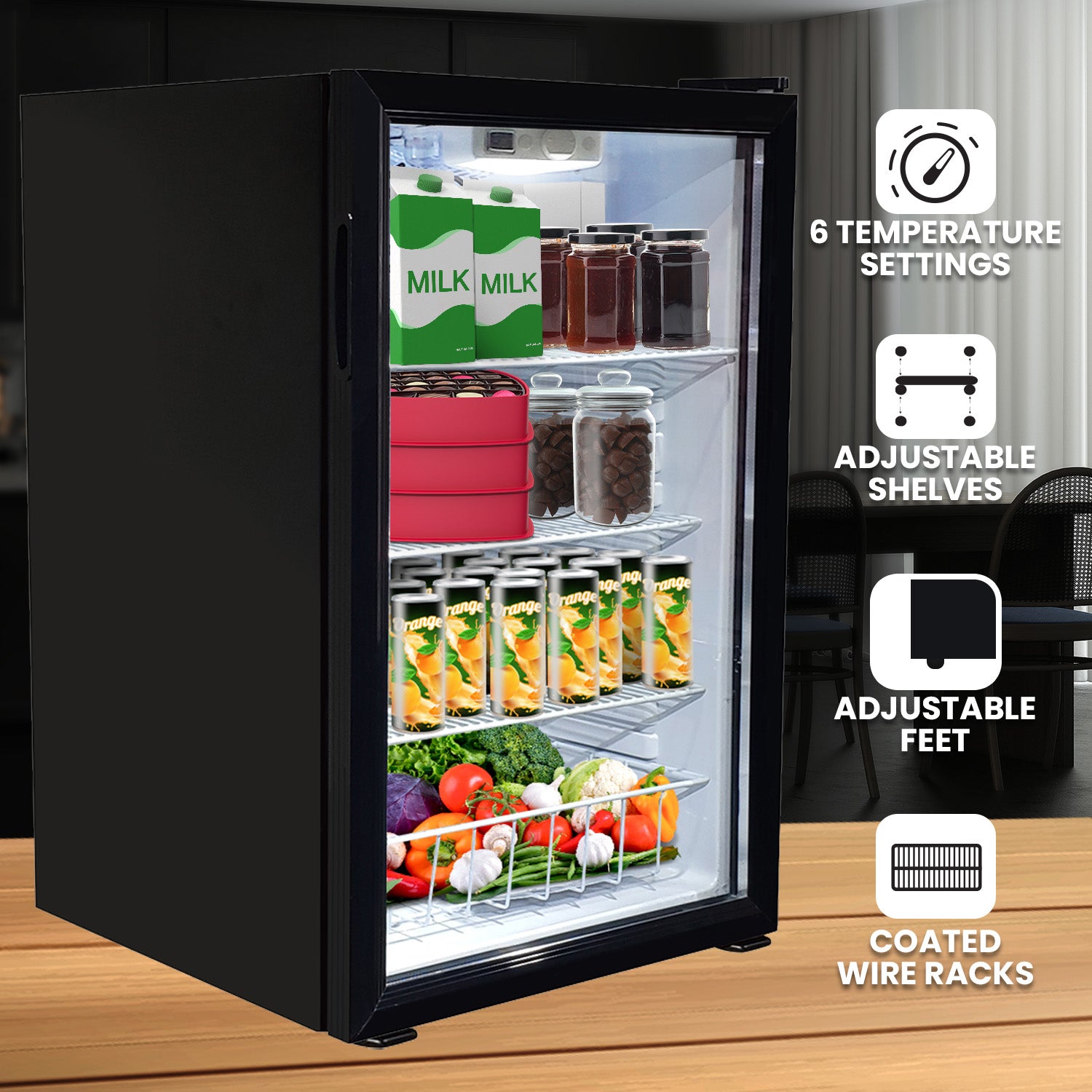 Kolner 130L Mini Bar Fridge