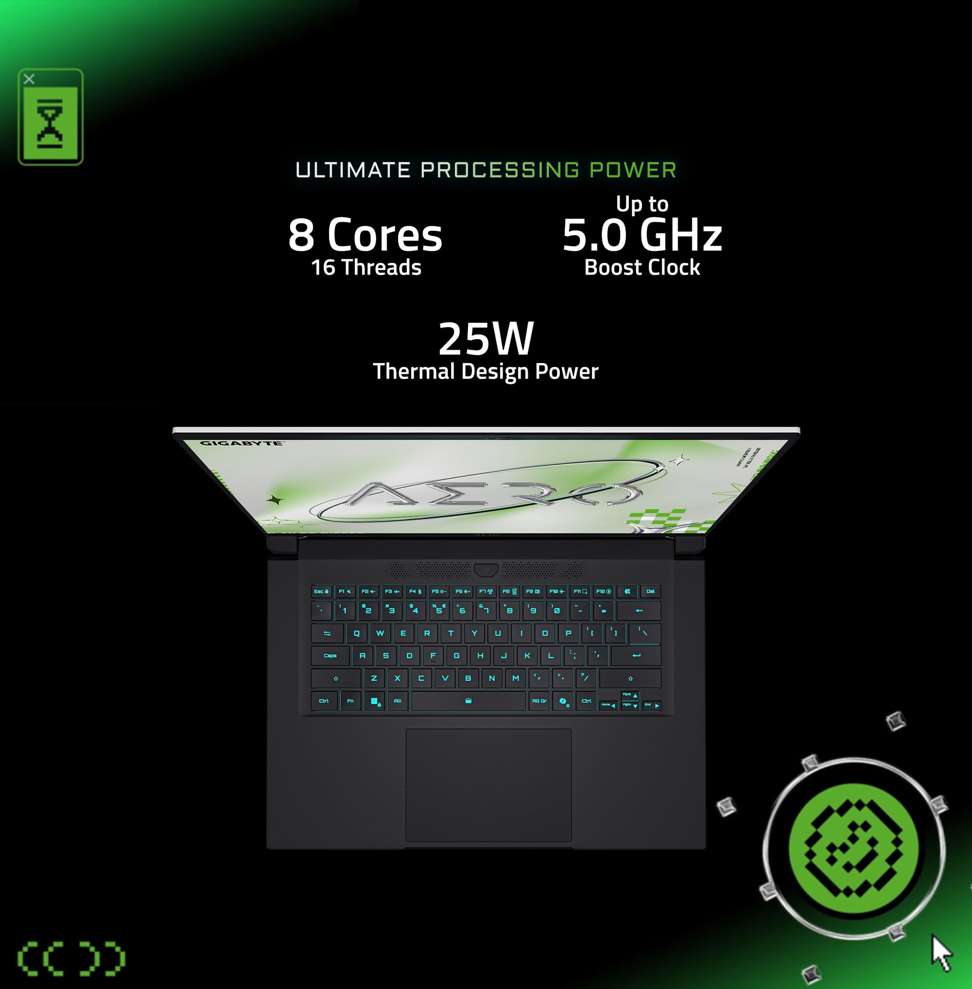 GIGABYTE AERO X16 | RTX 5070 | Ryzen AI 7 350 | Gaming Laptop
