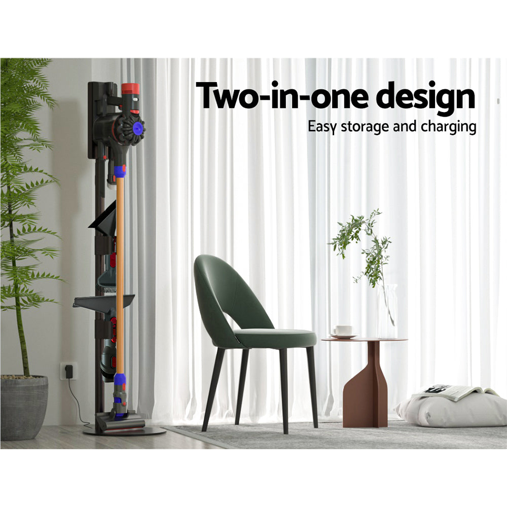 Artiss Freestanding Dyson Vacuum Cleaner Stand for V6 7 8 10 11 (Grey)