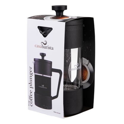 Casabarista Oslo Coffee Plunger - 3 Cup 350ml Black