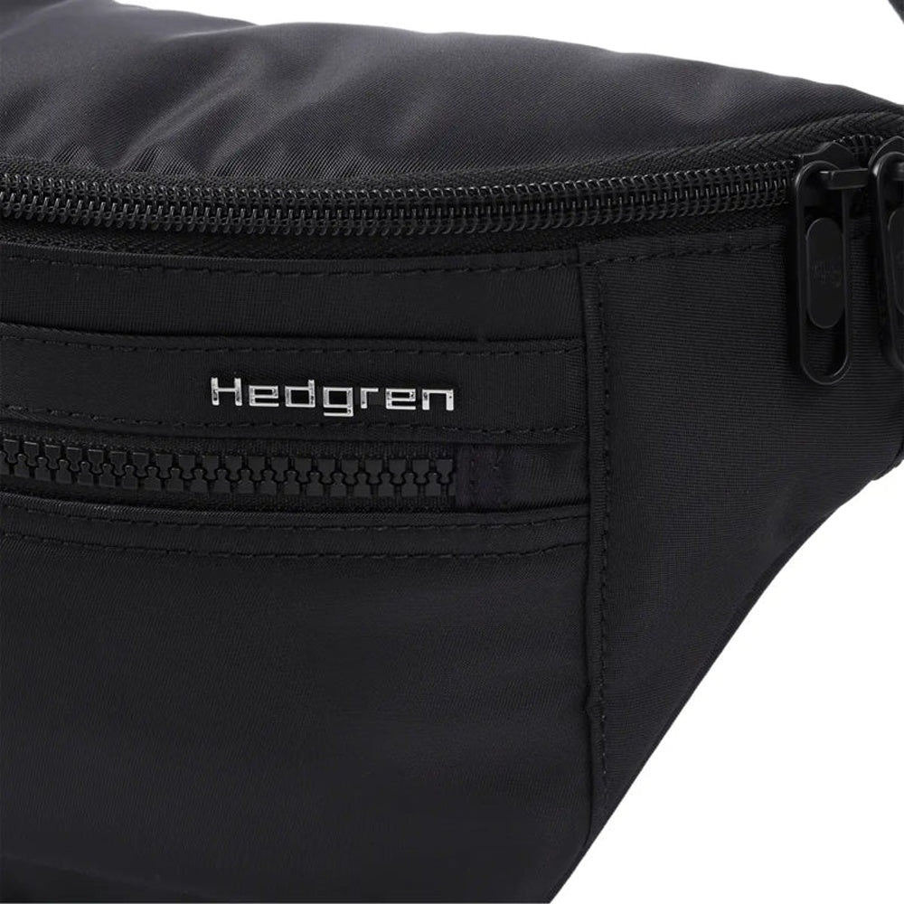 Hedgren ZIVA NEO Water Repellent Waist & Crossbody Bag W/ RFID Protection Black