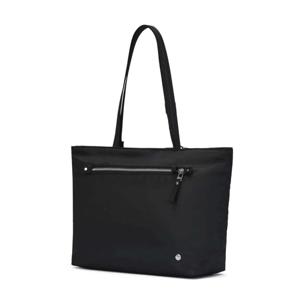 Pacsafe W Anti-Theft RFID Blocking Carryall 13" Laptop Tote Bag Black