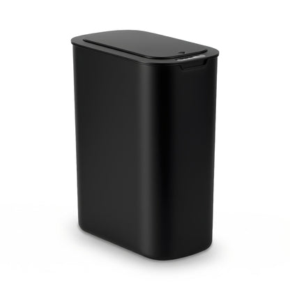 Devanti 21L Motion Sensor Kitchen Bin Slim Touchless Rubbish Can with Lid Black