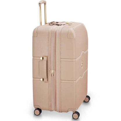 Delsey Luggage Chatelet Air 2.0 4-Wheel Suitcase Beige Rose/Gold 76cm