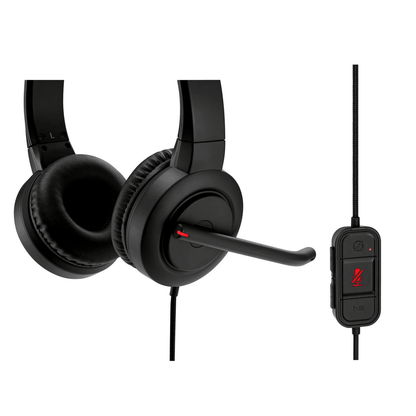 Kensington H1000 USB-C On-Ear Headset Headphones Black