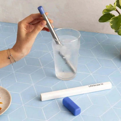 LifeStraw: SIP with Carry Case Stormy Blue, Compact and Convenient