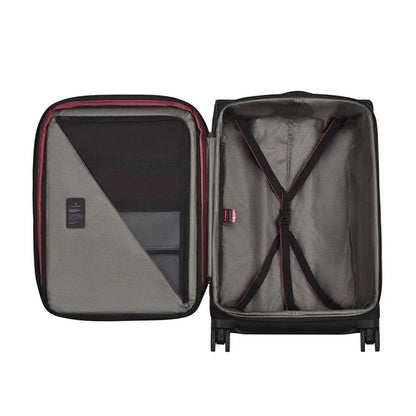Victorinox Crosslight 68 cm Medium Expandable Softside Suitcase - Black