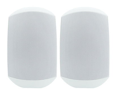 Weconic Outdoor Speaker Package with 160W Bluetooth Amplifier White 182C+2xWTP660WHT