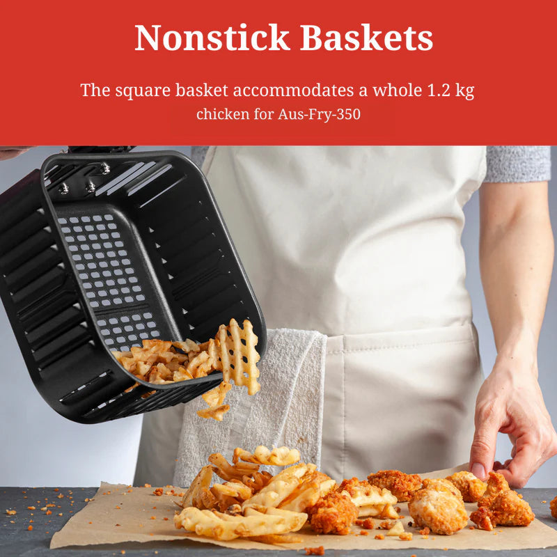 AUSPURE Air Fryer Replacement Basket for 3.5L Aus-Fry350