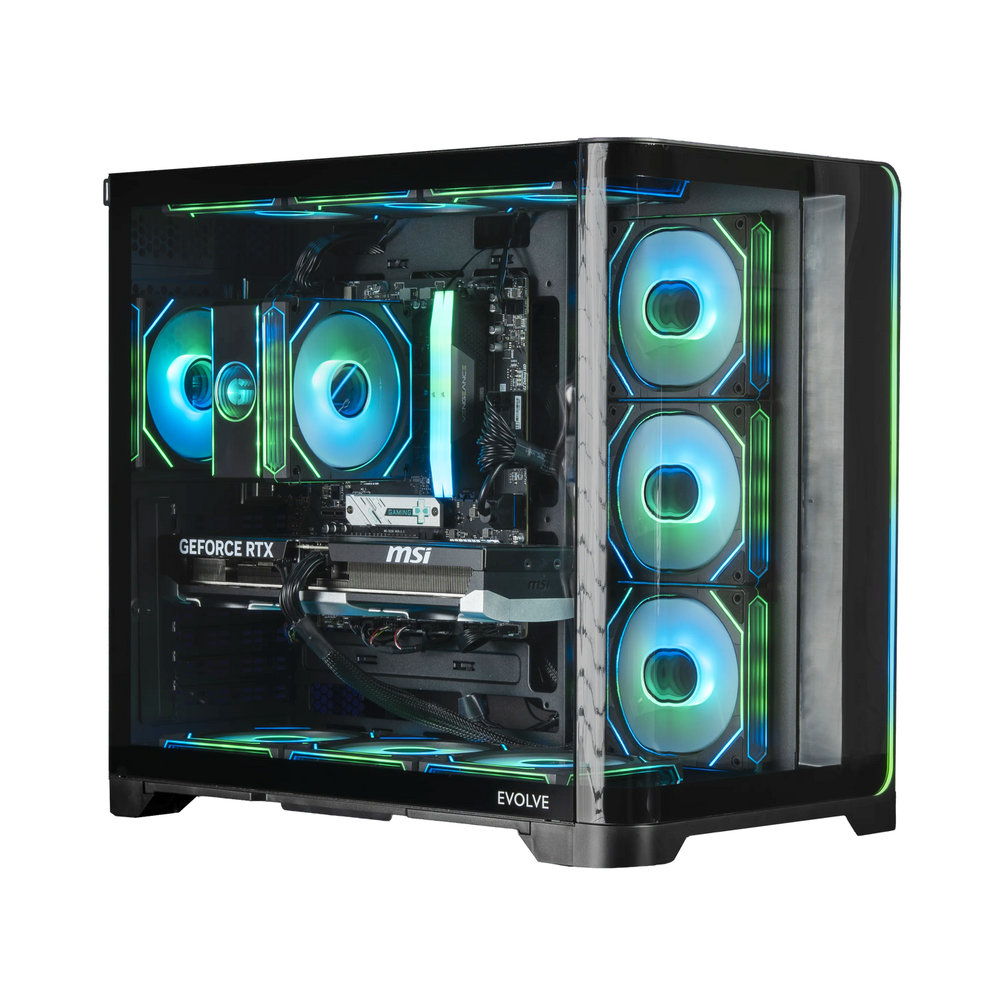 Evolve Gaming | KRONOS | Ryzen 7800X3D | RTX 5080 16GB | Premium Desktop Gaming PC