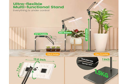 LetPot Smart Indoor 48W Grow Lights Full Spectrum