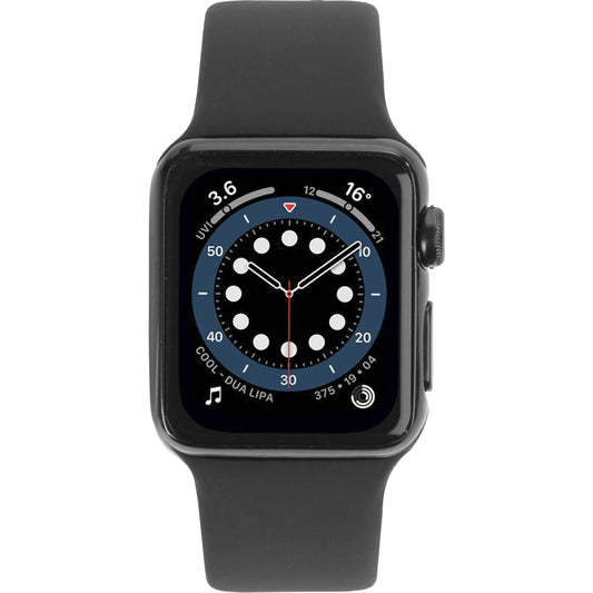 3sixT Silicone Band for Apple Watch [38/40mm] (Black)