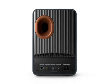 KEF LS50 II Wireless HiFi Speakers Pair (Carbon Black)