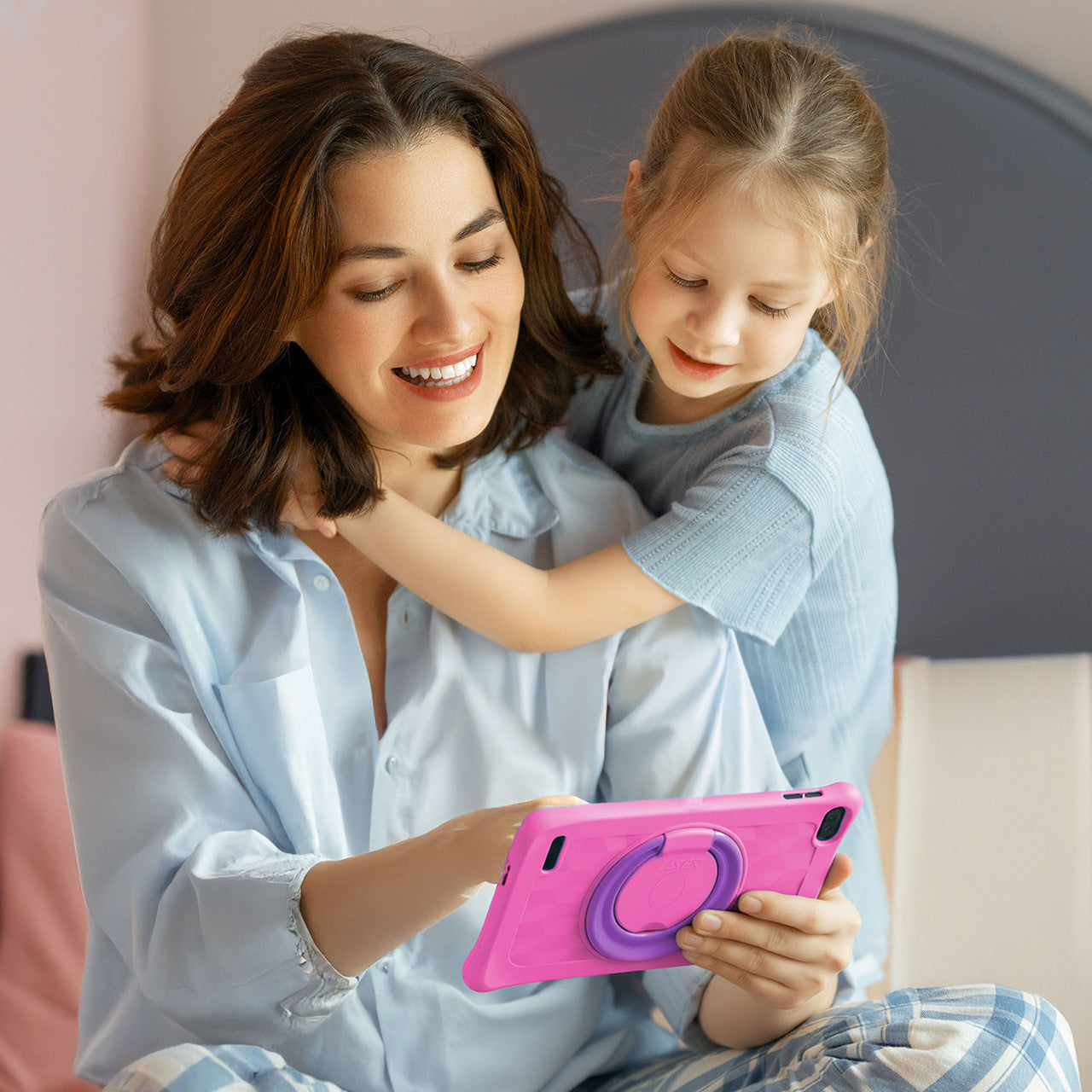 Laser 7-inch Tablet 4GB 64GB with Pink Case (Pink)