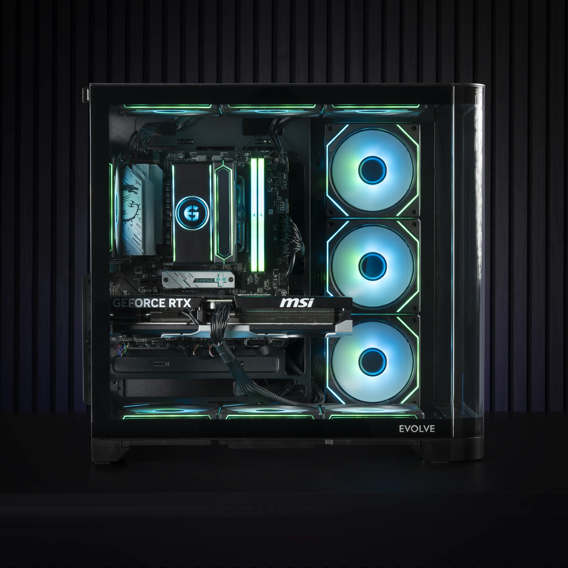 Evolve Gaming | KRONOS | Ryzen 7800X3D | RTX 5080 16GB | Premium Desktop Gaming PC