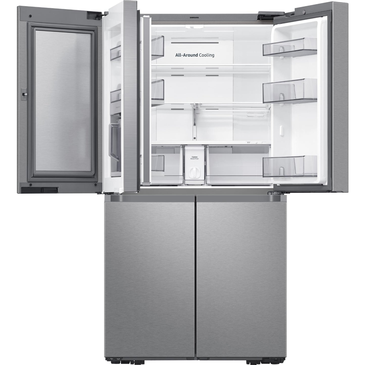 Samsung SRF7500SB 648L French 4 Door Fridge with Beverage Centre (Stainless Steel)