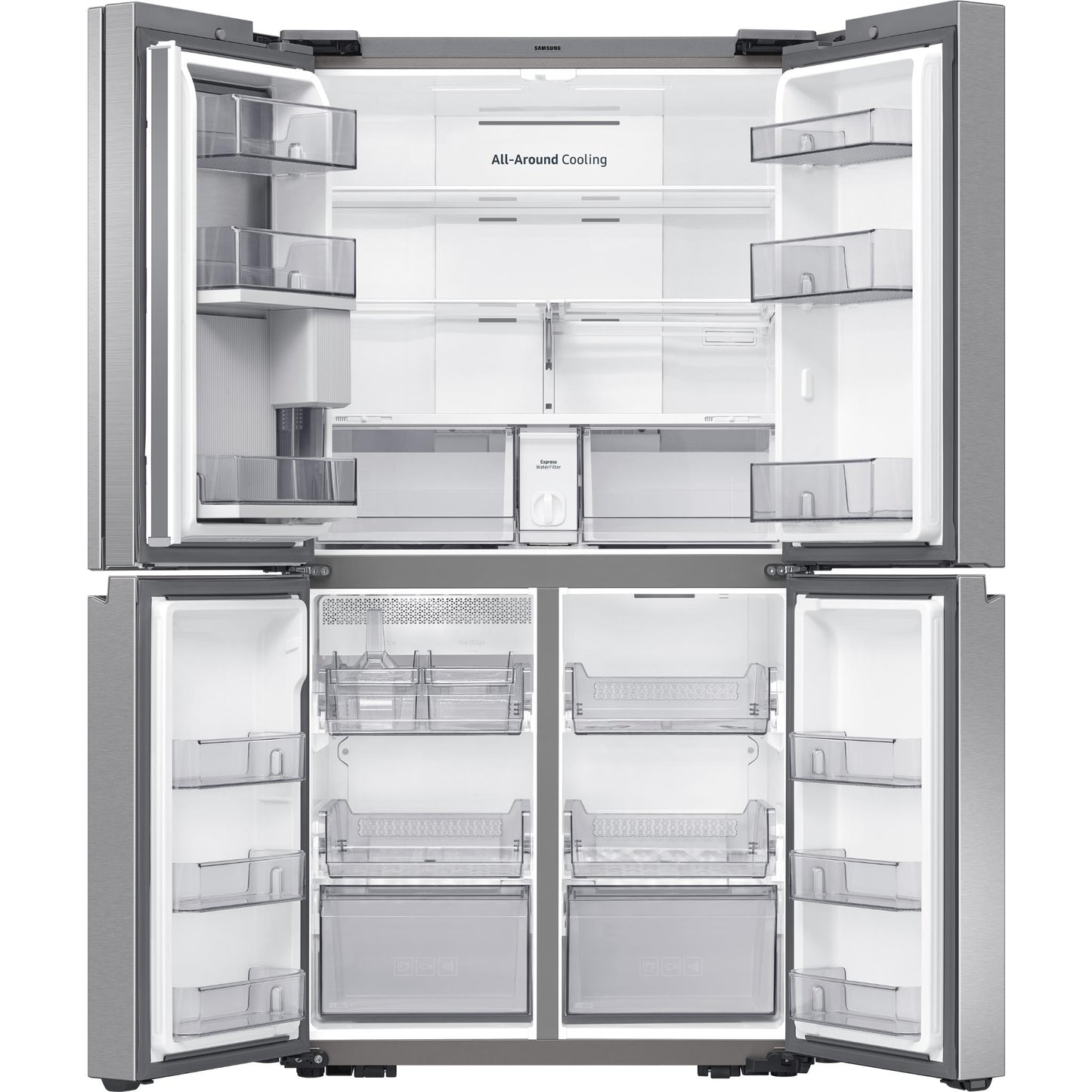 Samsung SRF7500SB 648L French 4 Door Fridge with Beverage Centre (Stainless Steel)