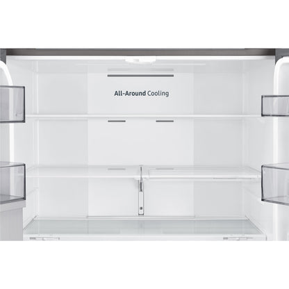 Samsung SRF7500SB 648L French 4 Door Fridge with Beverage Centre (Stainless Steel)