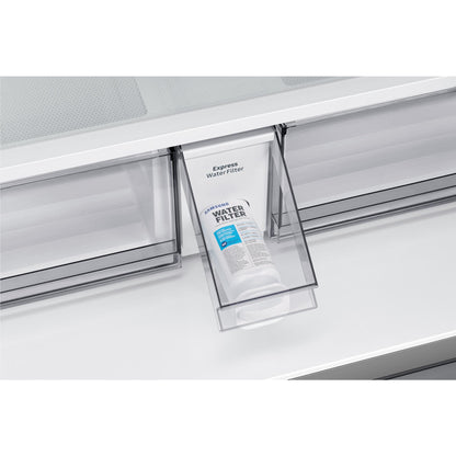 Samsung SRF7500SB 648L French 4 Door Fridge with Beverage Centre (Stainless Steel)