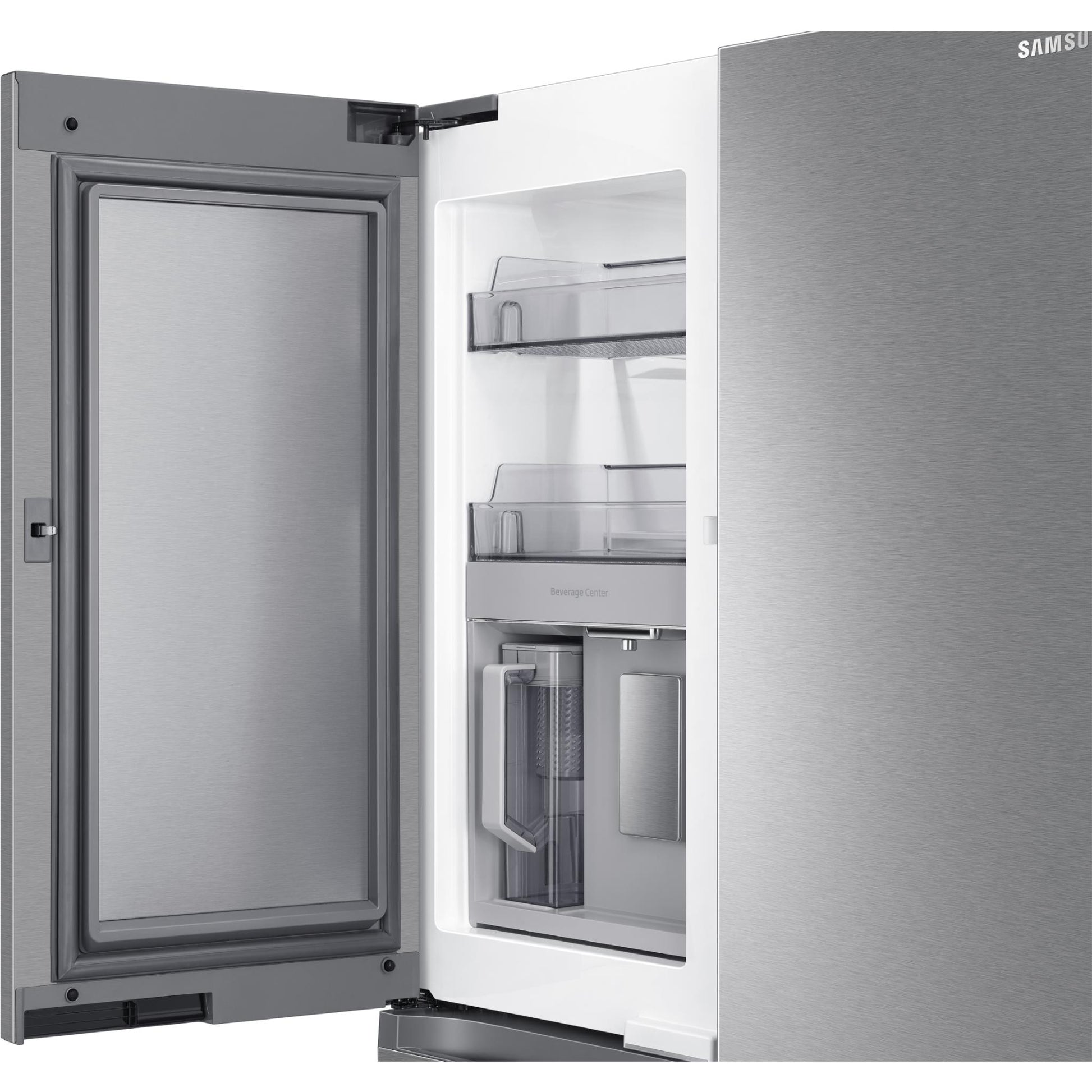 Samsung SRF7500SB 648L French 4 Door Fridge with Beverage Centre (Stainless Steel)