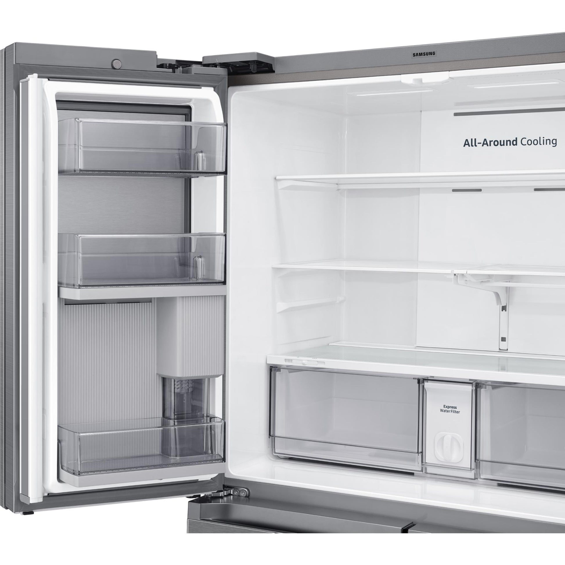 Samsung SRF7500SB 648L French 4 Door Fridge with Beverage Centre (Stainless Steel)