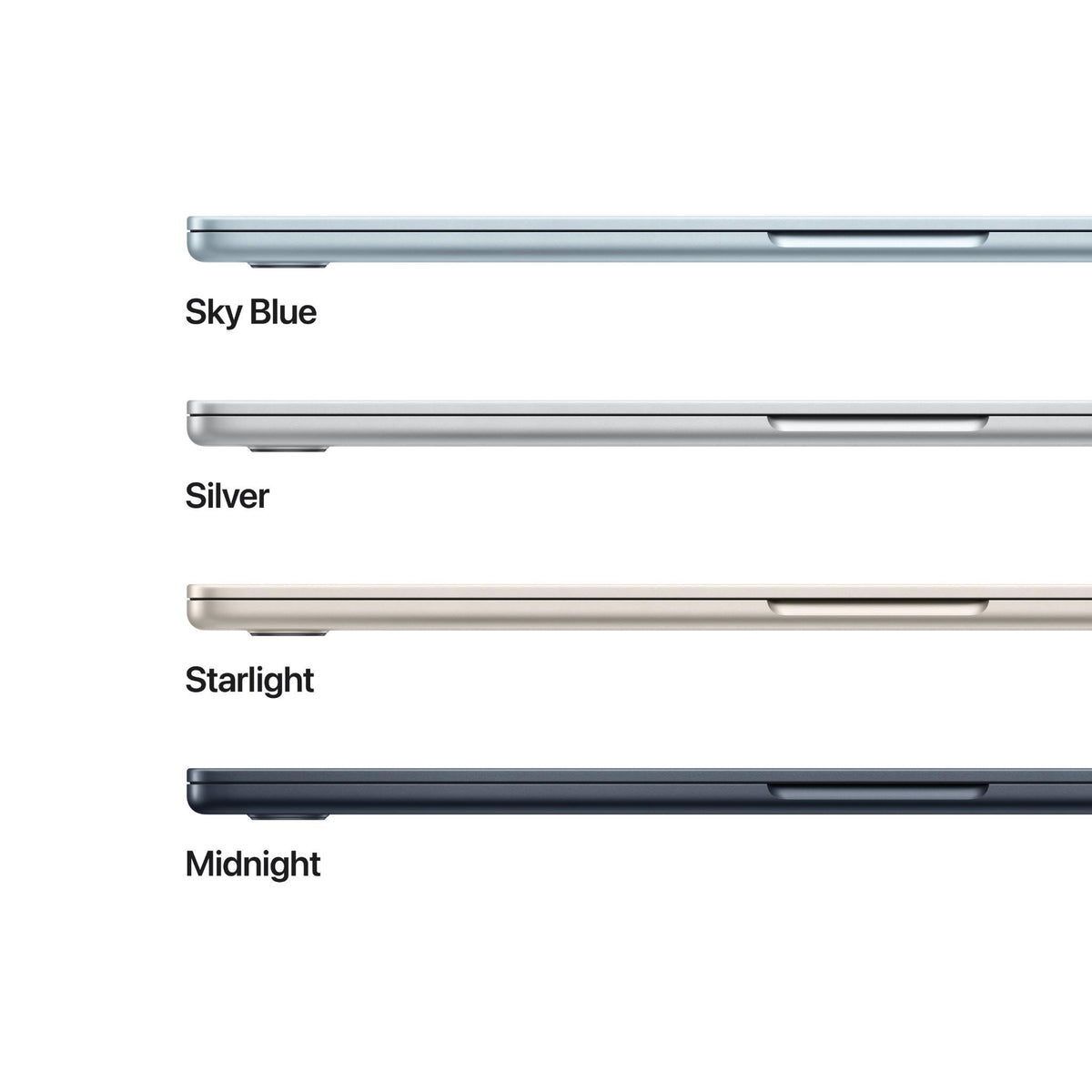 Apple MacBook Air 13-inch with M5 Chip, 512GB/16GB (Midnight)