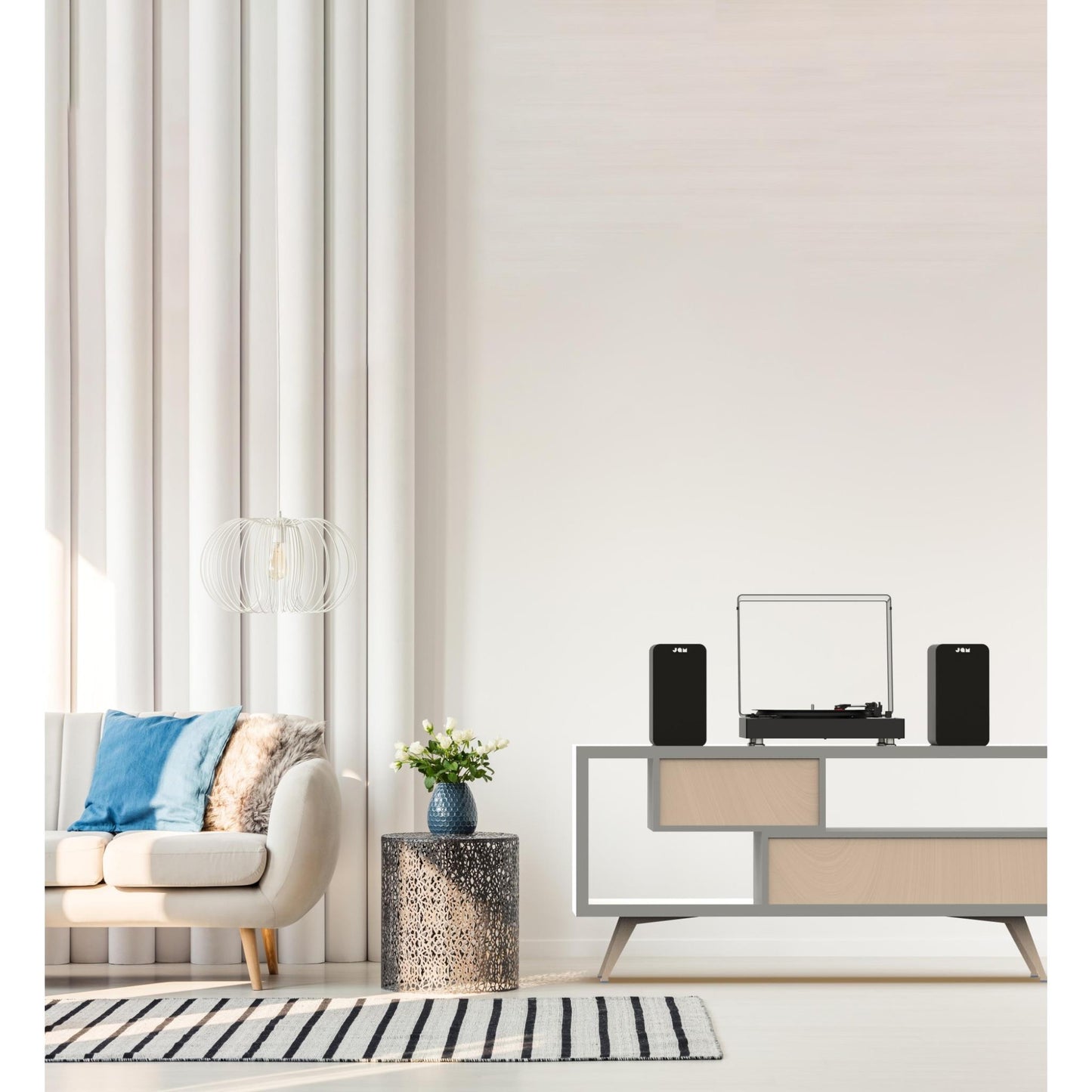 Jam Bookshelf Bluetooth Speakers (Black)