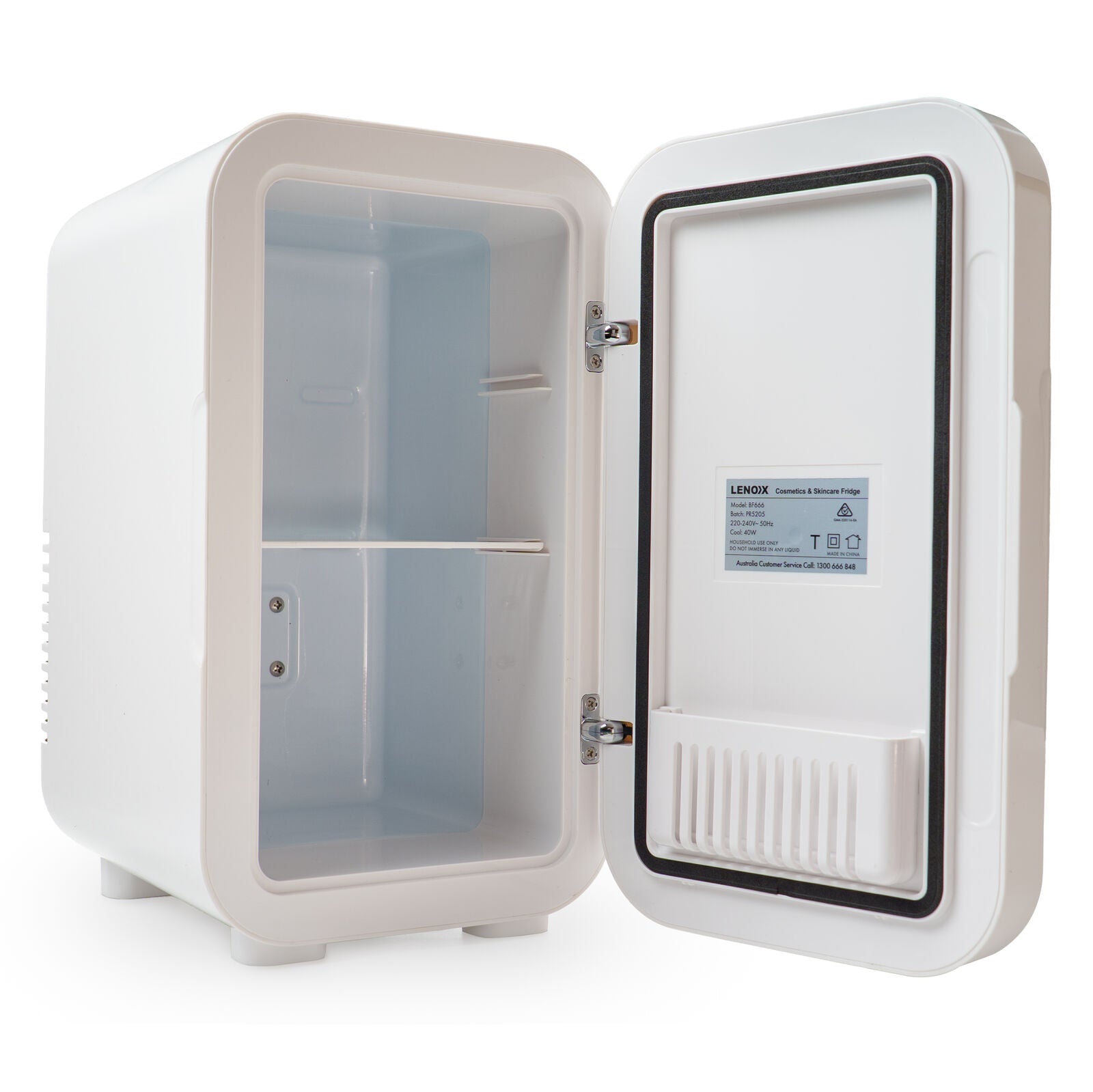 Lenoxx 6L Touch Operated Beauty, Cosmetics & Skincare Fridge