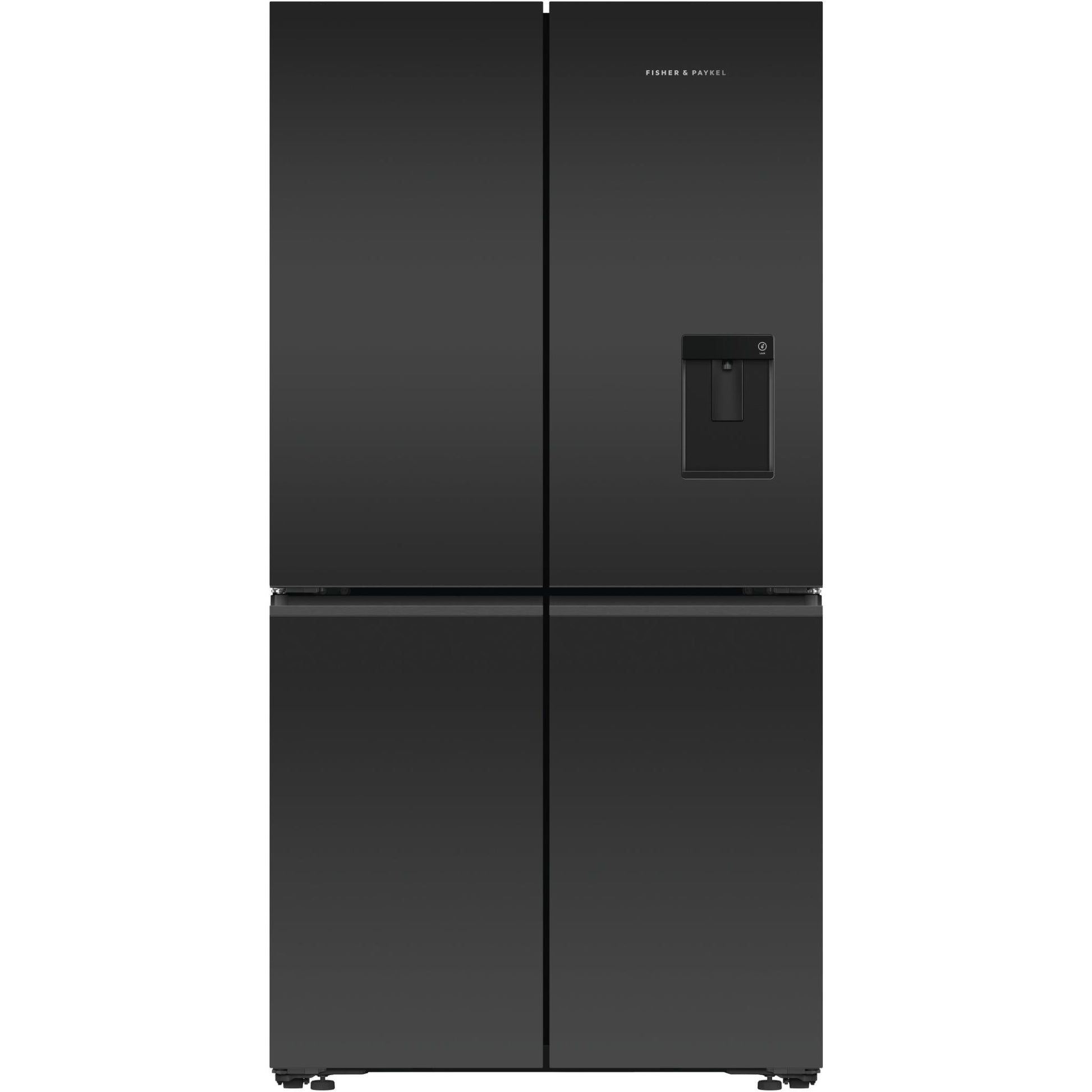Fisher & Paykel RF605QZUVB1 538L French Door Fridge (Black Glass)