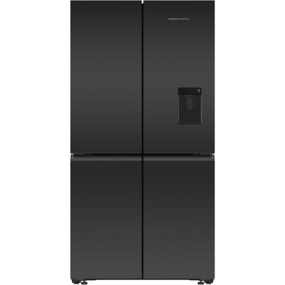 Fisher & Paykel RF605QZUVB1 538L French Door Fridge (Black Glass)