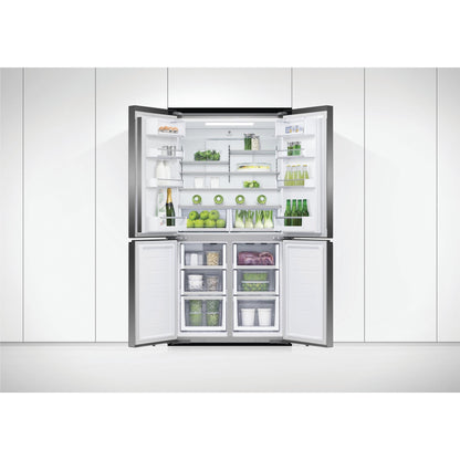 Fisher & Paykel RF605QZUVB1 538L French Door Fridge (Black Glass)