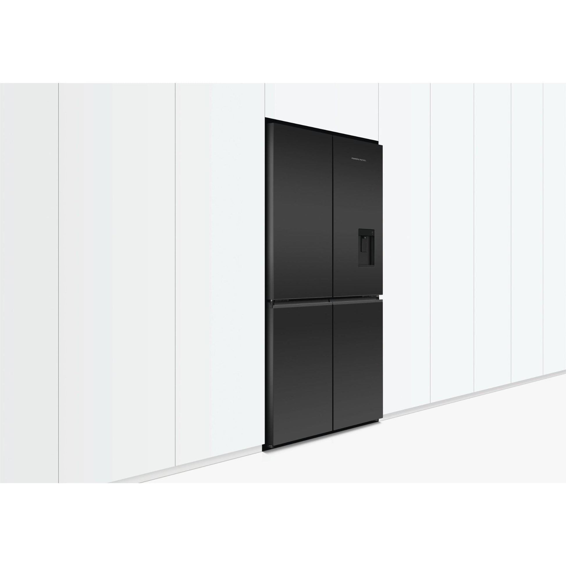 Fisher & Paykel RF605QZUVB1 538L French Door Fridge (Black Glass)