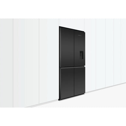 Fisher & Paykel RF605QZUVB1 538L French Door Fridge (Black Glass)