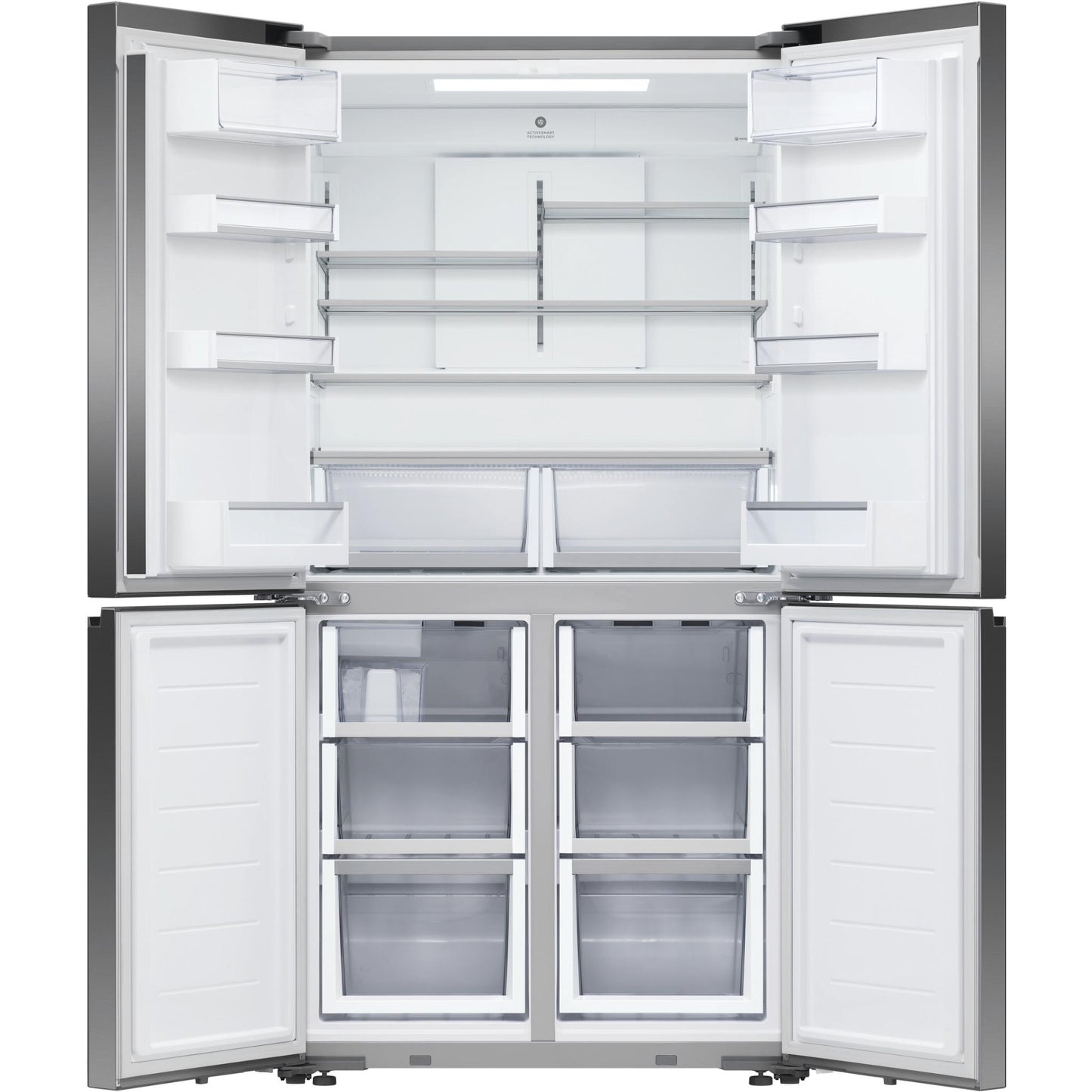 Fisher & Paykel RF605QZUVB1 538L French Door Fridge (Black Glass)