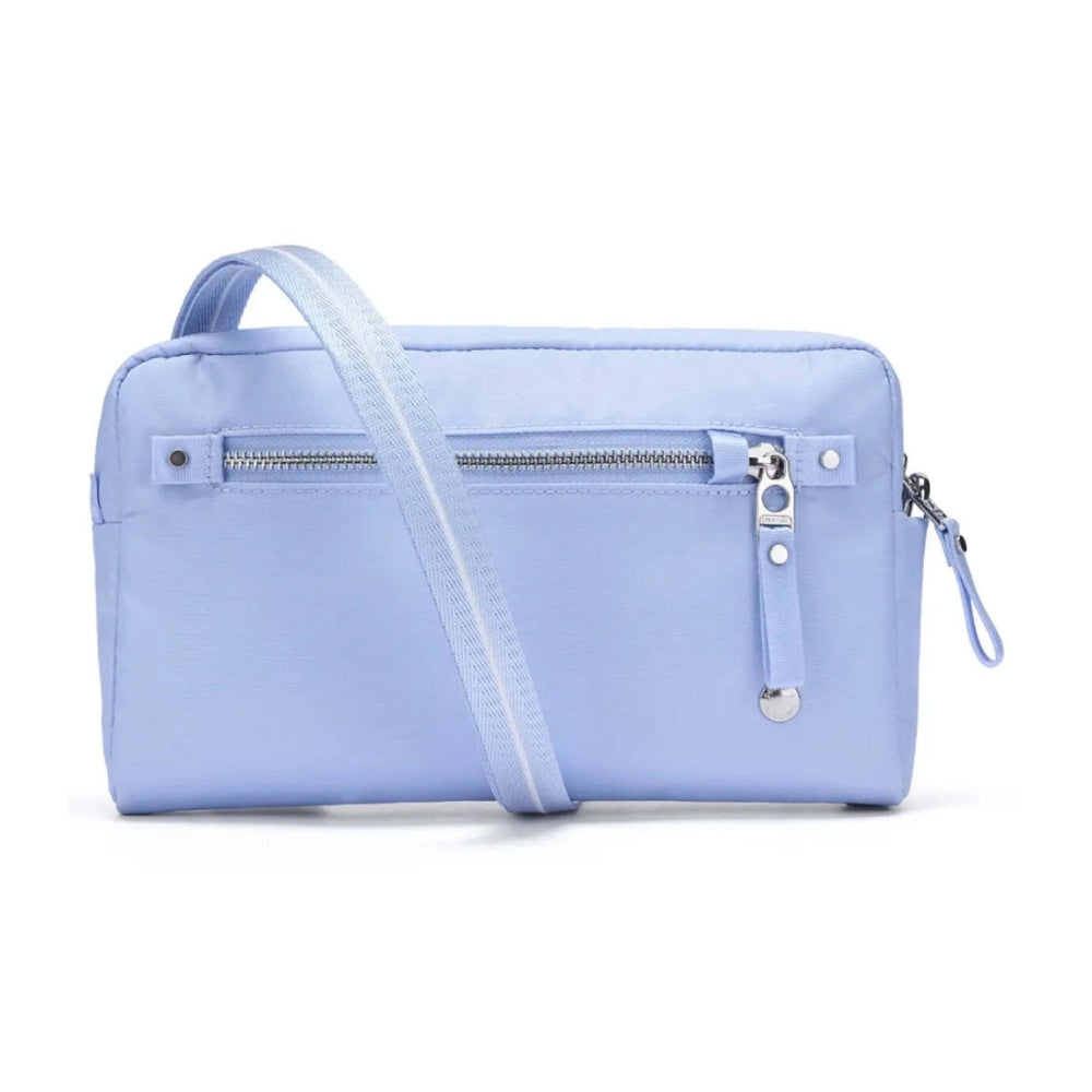 Pacsafe W Anti-Theft RFID Blocking Slashguard 3-in-1 Sling Bag Serenity Blue