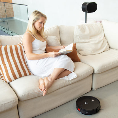 Mygenie Zx3000 Robotic Vacuum (Black)