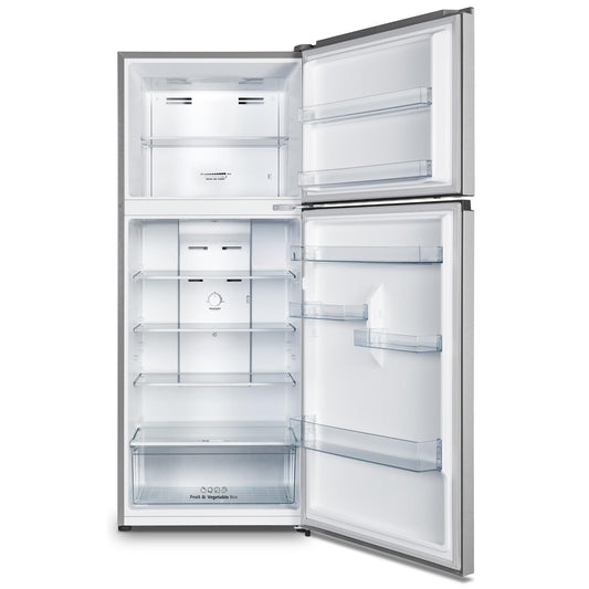 Hisense HRTF424S 424L Top Mount Fridge (Stainless Steel)