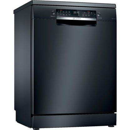 Bosch SMS6HCB01A Series 6 15-Place Setting Freestanding Dishwasher (Black)